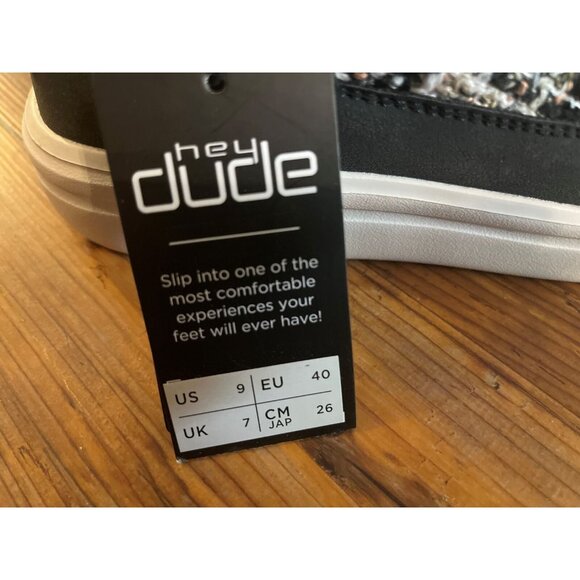 Hey Dude Mel Boot Boucle Back Lightweight Booties Shoe US 9 EU 40 New With Tag - Picture 5 of 5